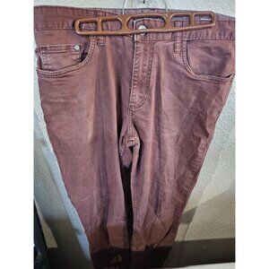 Calvin Klein Jeans Slim Straight Brown Women's Size 34 US 18 Stretchy